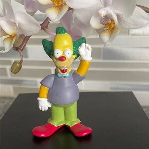 Krusty the Clown 1997 The Simpsons Cartoon Fox PVC Figure Rare. Vintage • Disney
